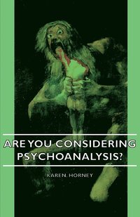 bokomslag Are You Considering Psychoanalysis?