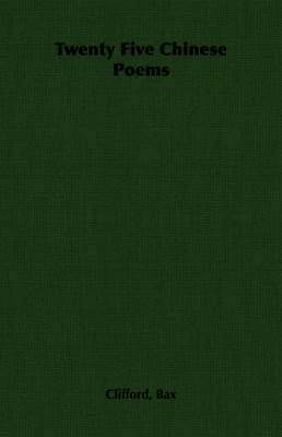 bokomslag Twenty Five Chinese Poems