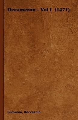 Decameron - Vol I (1471)