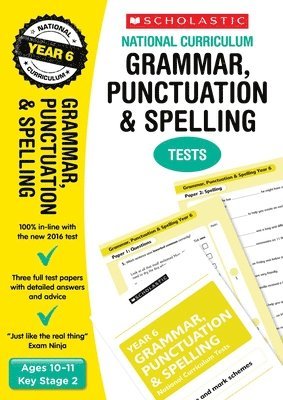 bokomslag Grammar, Punctuation and Spelling Test - Year 6