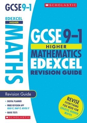 bokomslag Maths Higher Revision Guide for Edexcel