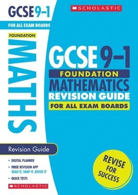 bokomslag Maths Foundation Revision Guide for All Boards