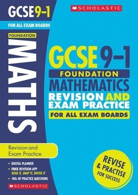 bokomslag Maths Foundation Revision and Exam Practice Book for All Boards