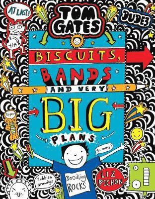 Liz Pichon - Tom Gates 14: Biscuits, Bands and Very Big Plans, Inbunden