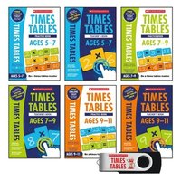 bokomslag National Curriculum Times Tables Classroom Pack (6 books + USB)