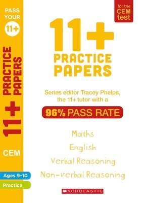 bokomslag 11+ Practice Papers for the CEM Test Ages 9-10