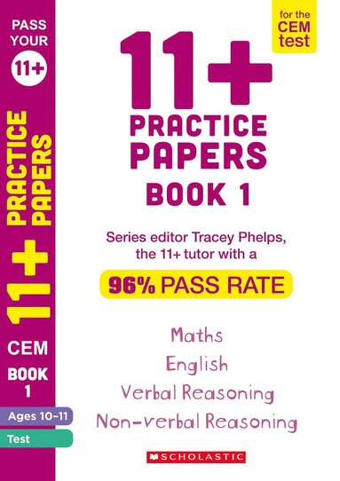 bokomslag 11+ Practice Papers for the CEM Test Ages 10-11 - Book 11