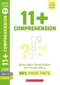 bokomslag 11+ English Comprehension Practice and Assessment for the CEM Test Ages 10-11