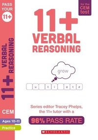 bokomslag 11+ Verbal Reasoning Practice and Assessment for the CEM Test Ages 10-11