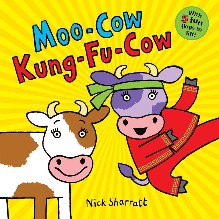 Nick Sharratt - Moo-Cow Kung-Fu-Cow, Kartonnage