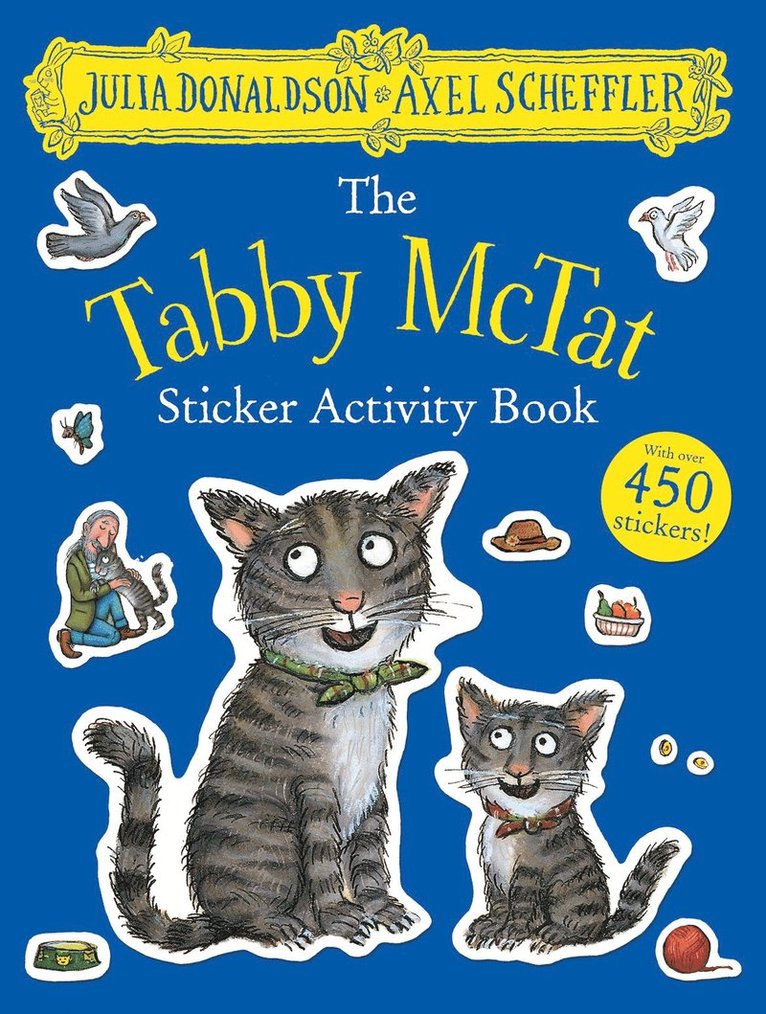 Julia Donaldson - Tabby McTat Sticker Book, Häftad