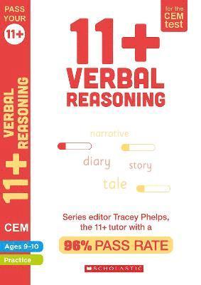 bokomslag 11+ Verbal Reasoning Practice and Assessment for the CEM Test Ages 09-10