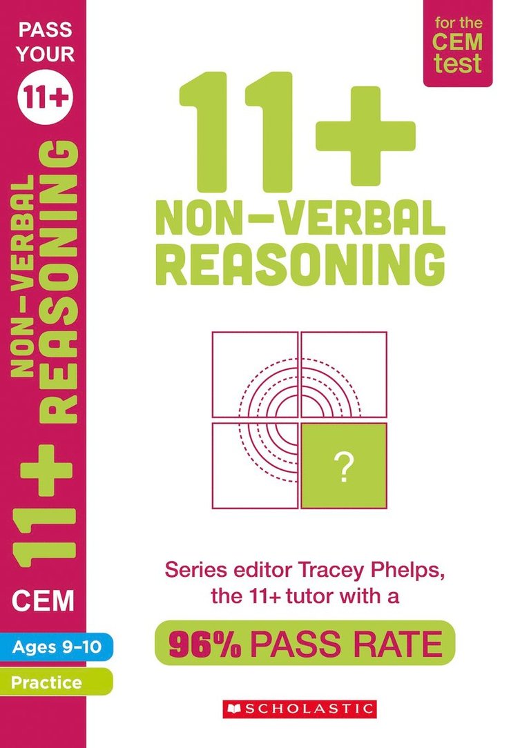 11+ Non-Verbal Reasoning Practice and Assessment for the CEM Test Ages 09-10 1