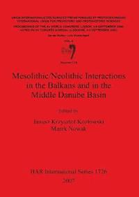 bokomslag Mesolithic/Neolithic Interactions in the Balkans and in the Middle Danube Basin