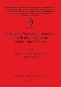 bokomslag Mesolithic/Neolithic Interactions in the Balkans and in the Middle Danube Basin