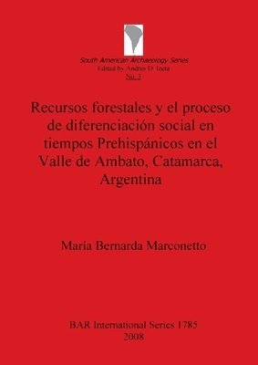 bokomslag Recursos forestales y el proceso de diferenciacion social en tiempos Prehispanicos en el Valle de Ambato Catamarca Argentina