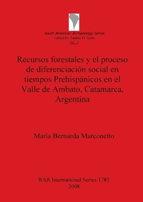 María Bernarda Marconetto, María Bernarda, María - Recursos forestales y el proceso de diferenciación social en tiempos Prehispánicos en el Valle de Ambato Catamarca Argentina, Häftad