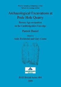 bokomslag Archaeological Excavations at Pode Hole Quarry