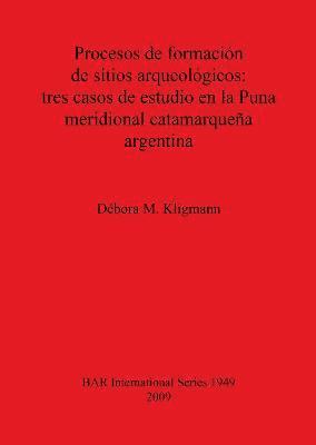 bokomslag Procesos de formacin de sitios arqueolgicos: tres casos de estudio en la Puna meridional catamarquea argentina