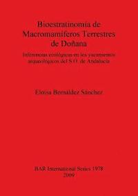 bokomslag Bioestratinoma de Macromamferos Terrestres de Doana