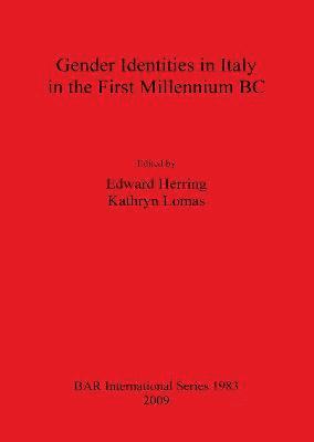 bokomslag Gender Identities in Italy in the First Millennium BC