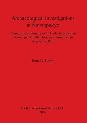 bokomslag Archaeological investigations at Nawinpukyo