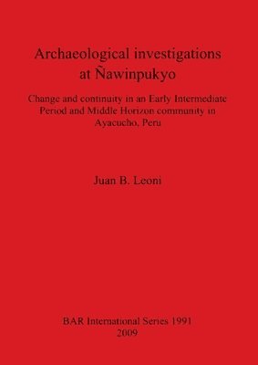 bokomslag Archaeological investigations at Nawinpukyo