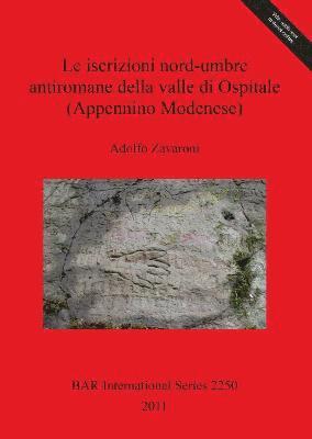 bokomslag Iscrizioni Nord-umbre Antiromane Della Valle Di Ospitale (Appennino Modenese)