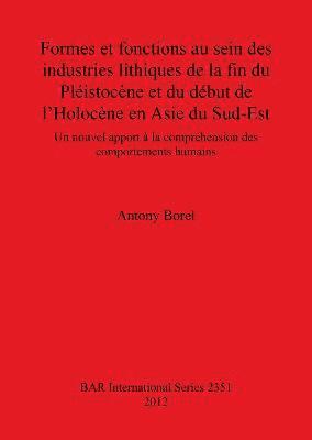 bokomslag Formes et fonctions au sein des industries lithiques de la fin du Plistocne et du dbut de l'Holocne en Asie du Sud-Est