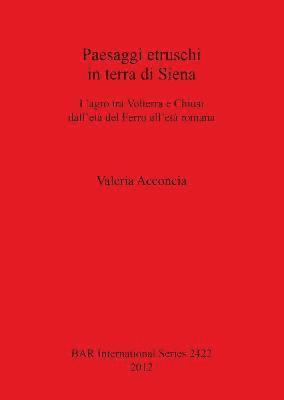 bokomslag Paesaggi etruschi in terra di Siena