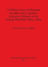 bokomslag A Million Years of Hominin Sociality and Cognition: Acheulean Bifaces in the Hunsgi-Baichbal Valley India