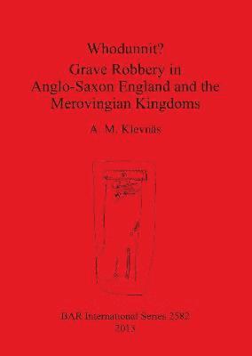 bokomslag Whodunnit Grave Robbery in Anglo-Saxon England and the Merovingian Kingdoms