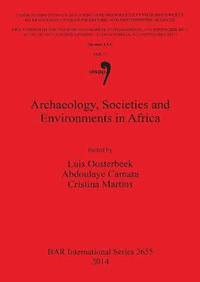bokomslag Archaeology Societies and Environments in Africa