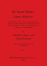 bokomslag Sir Aurel Stein's Limes Report, Part I