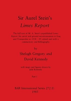 bokomslag Sir Aurel Stein's Limes Report, Part I