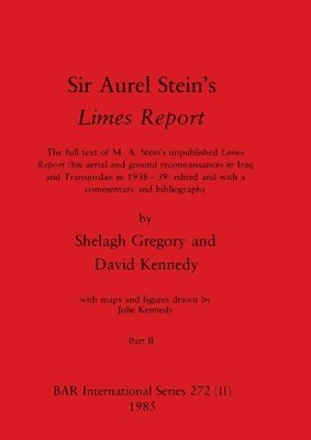 bokomslag Sir Aurel Stein's Limes Report, Part II