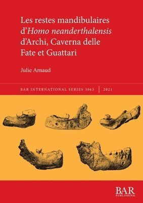 Les restes mandibulaires d'Homo neanderthalensis d'Archi, Caverna delle Fate et Guattari 1