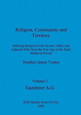 bokomslag Religion, Community and Territory, Volume 2