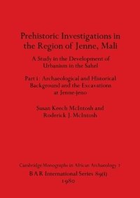bokomslag Prehistoric Investigations in the Region of Jenne, Mali, Part i