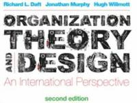 bokomslag Organization Theory and Design
