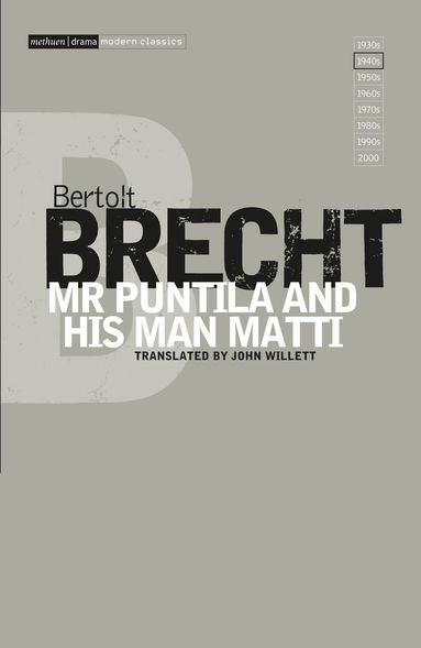 Bertolt Brecht, John Willett, Ralph Manheim - Mr Puntila and His Man Matti, Häftad