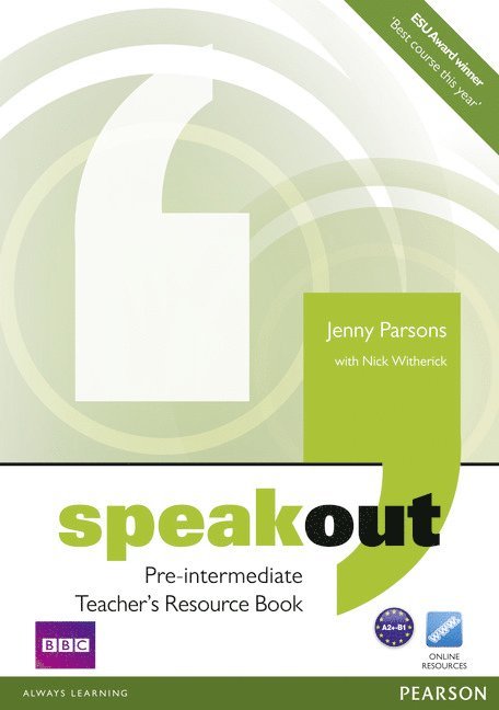 Jenny Parsons - Speakout Pre-Intermediate Teacher's Book, Häftad