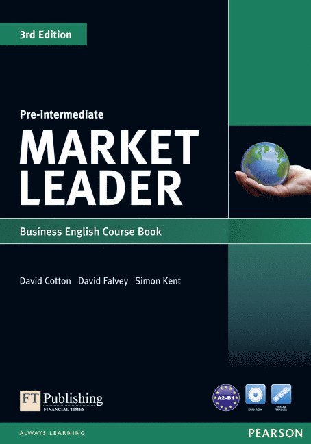 David Cotton, David Falvey, Simon Kent - Market Leader 3rd edition Pre-Intermediate Course Book for pack, Häftad