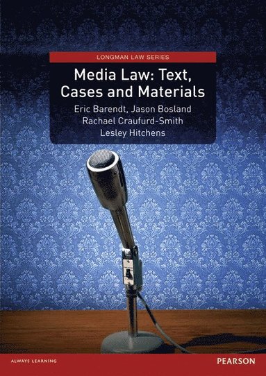 bokomslag Media Law: Text, Cases and Materials