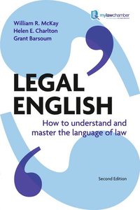 bokomslag Legal english - how to understand and master the language of law