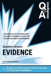 bokomslag Law Express Question and Answer: Evidence Law