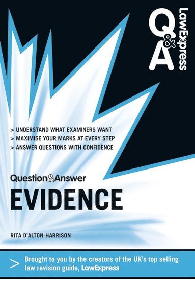 bokomslag Law Express Question and Answer: Evidence Law