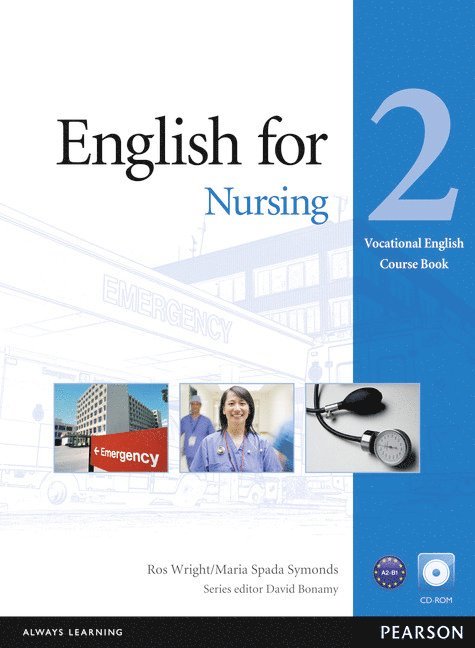 Eng for Nursing L2 CBK/CD-Rom Pk 1