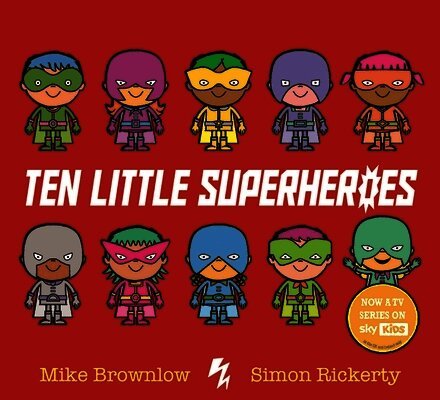Mike Brownlow - Ten Little Superheroes, Häftad