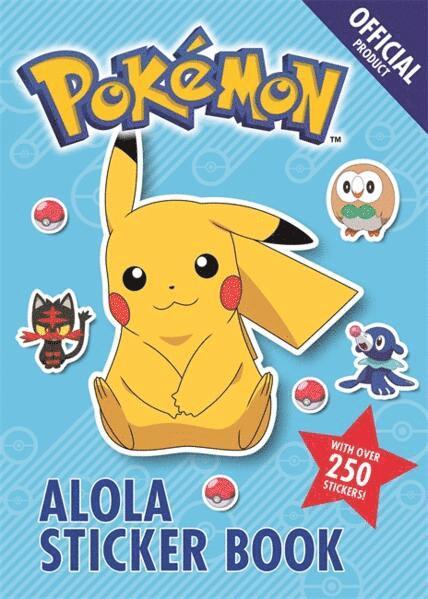 Pokémon - The Official Pokémon Alola Sticker Book, Häftad